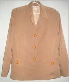 Conjunto marrom liso