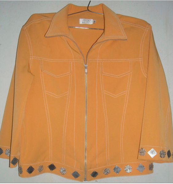 Conjunto Laranja Com detalhes